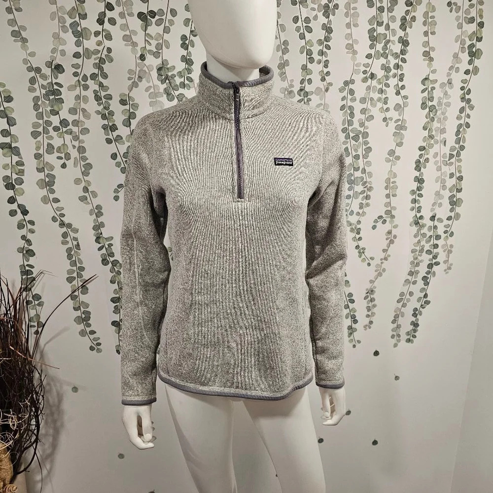 Women's Patagonia Fleece Pullover S Grey - Picture 2 of 9